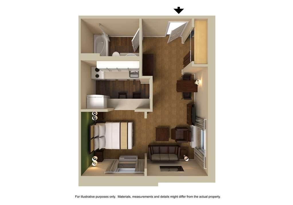 Extended Stay America Suites - Evansville - East Pokoj fotografie